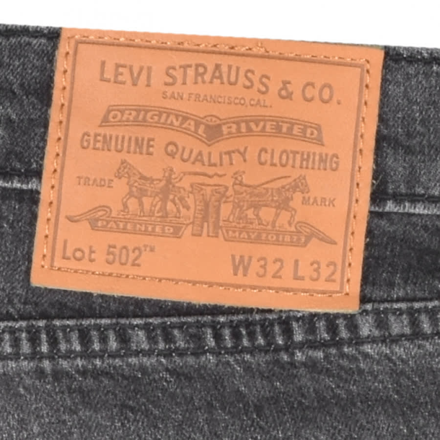 Alternative Image for ProductLevis 502 Regular Tapered Jeans Grey3